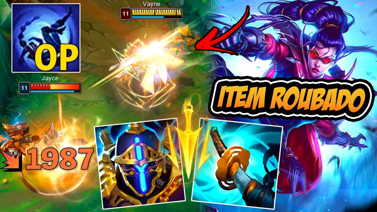 ESSE ITEM ROUBADO FAZ A VAYNE ADC FICAR MUITO FORTE !! - LEAGUE OF LEGENDS