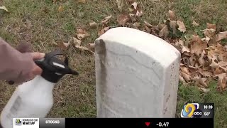 Eastern Iowa woman cleans and preserves over 800 Veteran gravestones