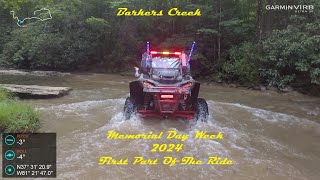 West Virginia I Outlaw Trails I Barkers Creek I Memorial Day Week 2024 I Part 1