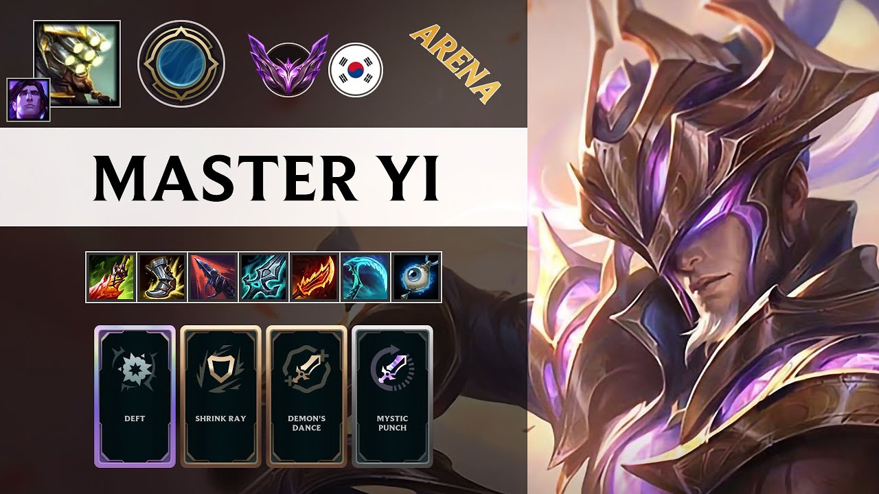 Мастер Йи Арена - KR Master Patch 25.23