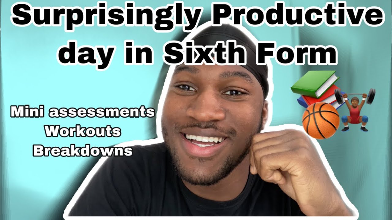 Suprisingly productive Sixth Form ( year 13) vlog *mini assessments, workouts and breakdowns*