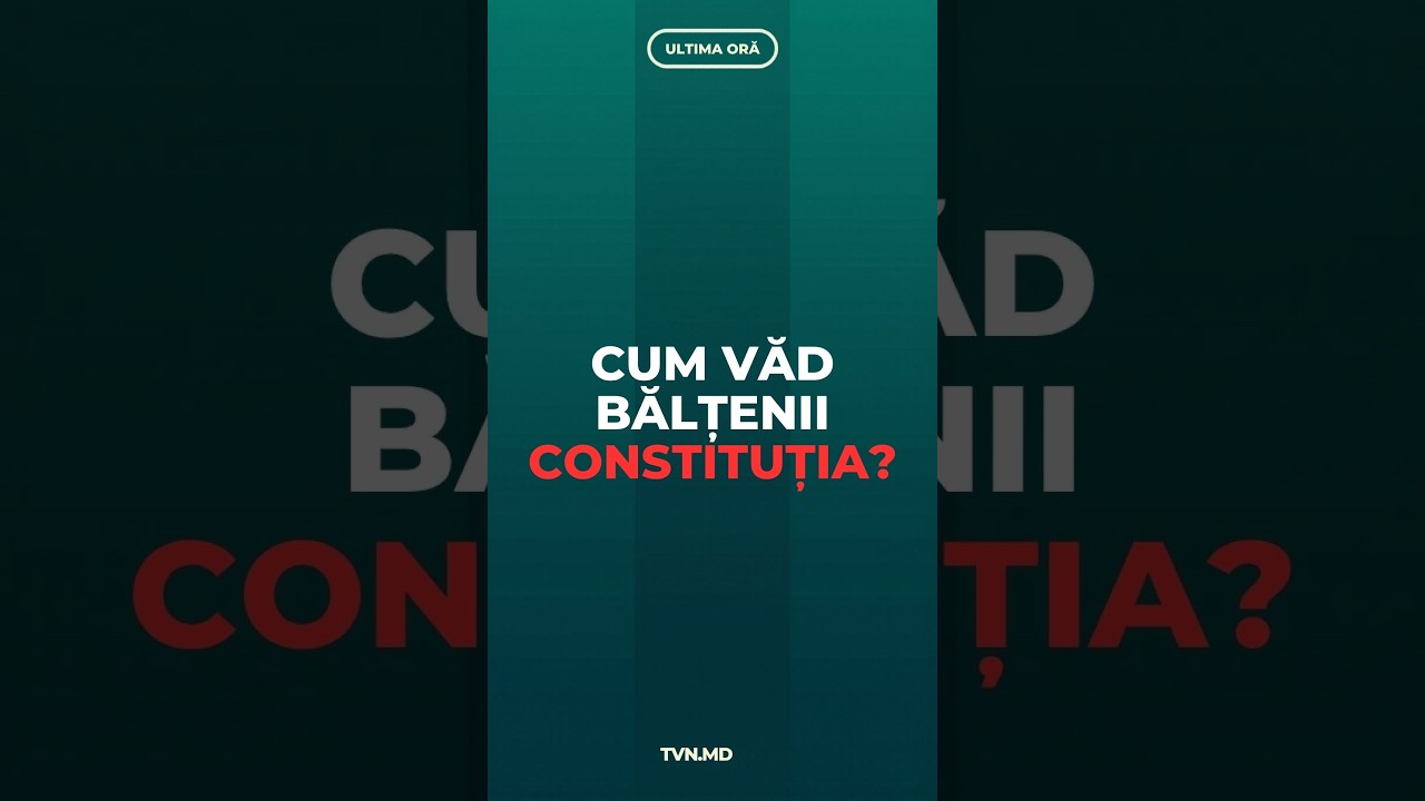 VOCEA OAMENILOR DE ZIUA CONSTITUȚIEI