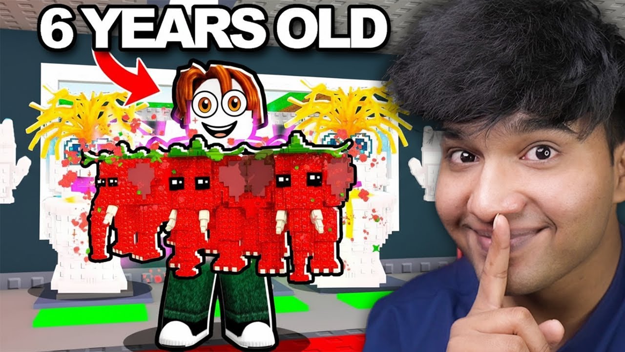 i secretly upgraded my YOUNGER BROTHER'S BASE in Steal a Brainrot😲