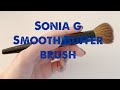 Sonia g smooth buffer brush review and demo. First impression.