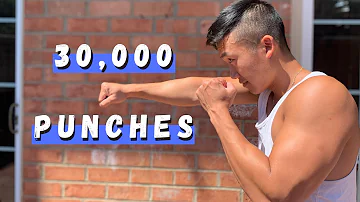 1,000 PUNCHES for 30 DAYS Challenge