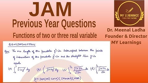 Function of two or three real variables (IIT-JAM (MS) 2020) (Q.ID.M(JAM)MSFTTRV16)