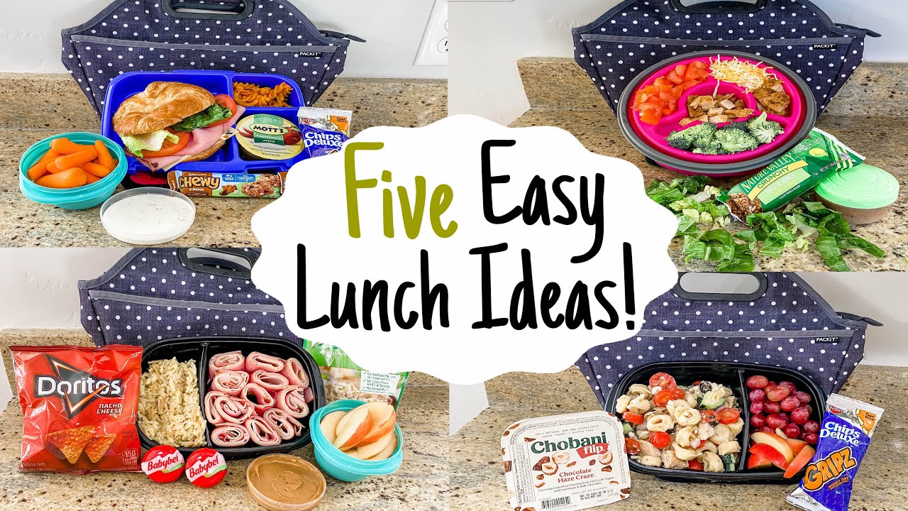 Easy Lunch Ideas - How To Pack Cold and Hot Lunches - Olga's Flavor Factory