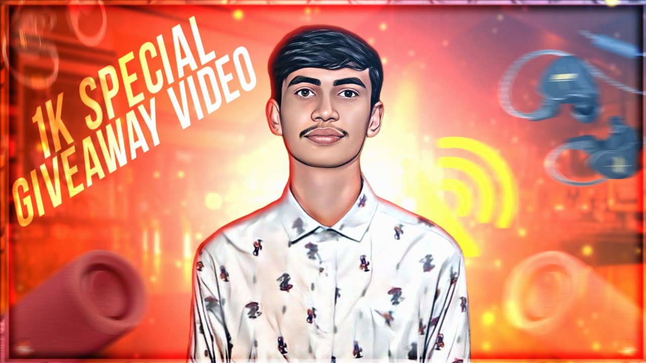 1k Special Giveaway Video | TECH STROK