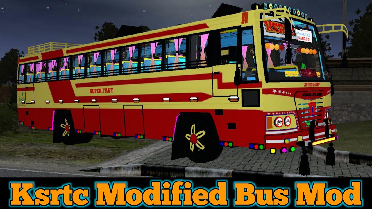Ksrtc Modified Bus Mod For Bus Simulator Indonesia #trend #viral # ...