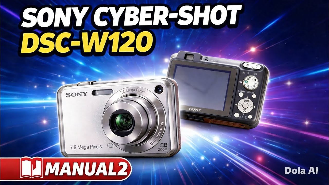 Manual 2 de como usar a Sony CYBER-SHOT DSC-W120 - YouTube