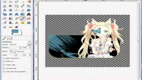 How to make a Signature Using Gimp