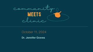 103. Dr. Jennifer Graves