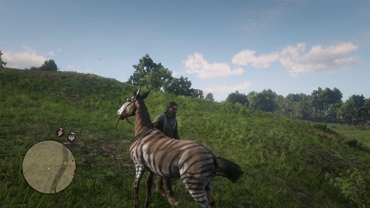 Riding Zebra in Red Dead Redemption 2!!!!_ - YouTube
