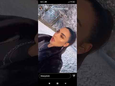 viktoria kay in the snow