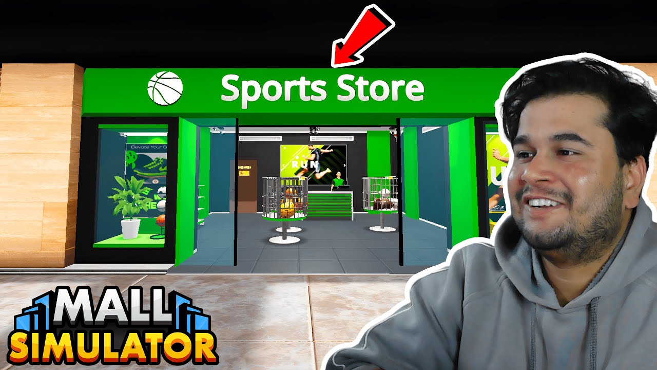 Opening a SPORTS SHOP in My Mall! | Mall Simulator Gameplay #2