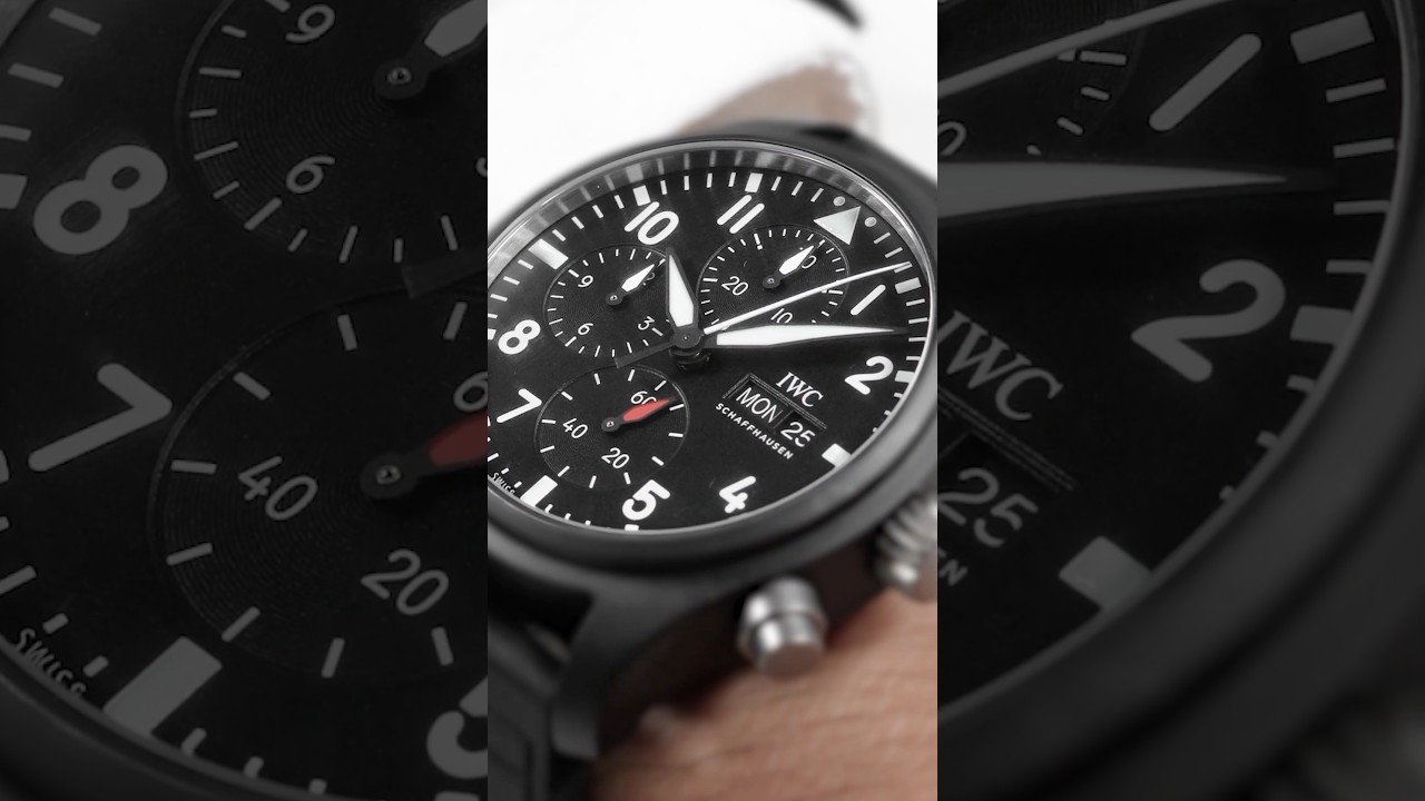 Unboxing the Pilot's Watch Chronograph 41 Top Gun.  📸IW389401 