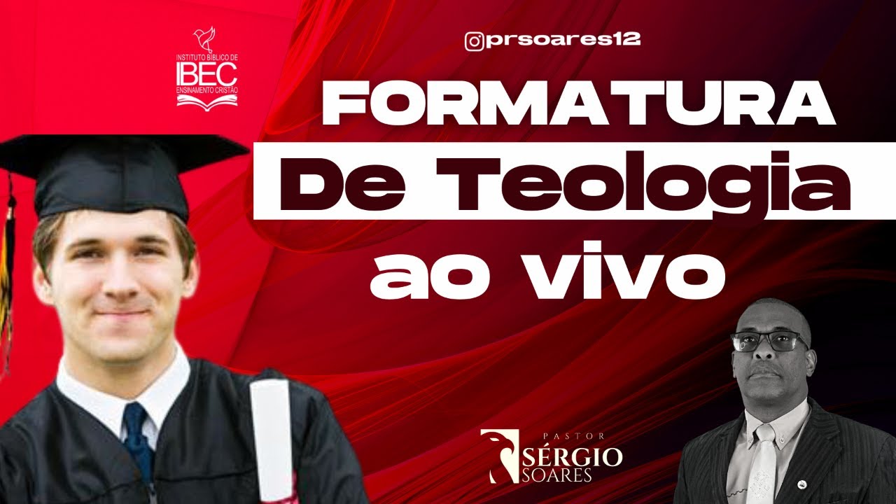 formatura de Teologia ao vivo (Sermão Temático) - YouTube