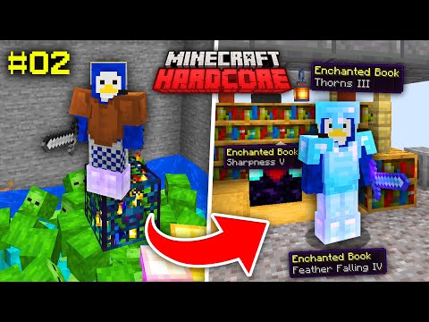 I MADE THE MOST OP ARMOR & TOOLS in Minecraft Hardcore 1.19! (#2)