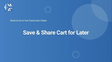 Save and Share Cart for  WooCommerce | FMEAddons | Woocommerce save & share cart | save  share cart
