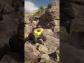 Too rocky #roadcraft #heavymachinery #offroad #hardterrain #fail #jeep