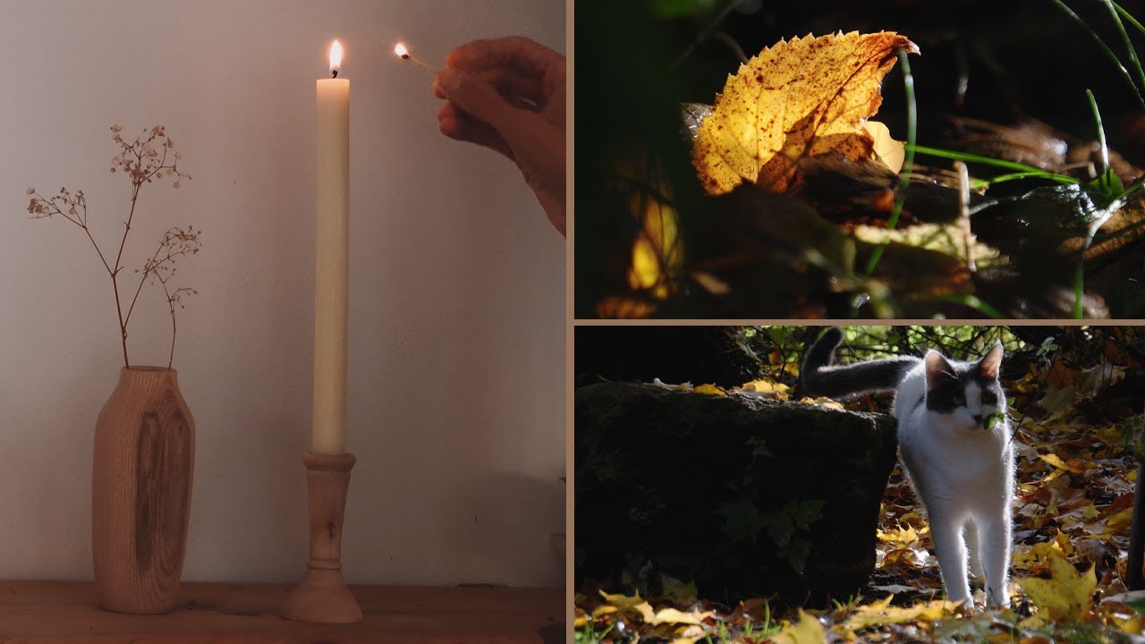 Изготовление подсвечника из дерева для создания осенней атмосферы | Уютные осенние вибрации