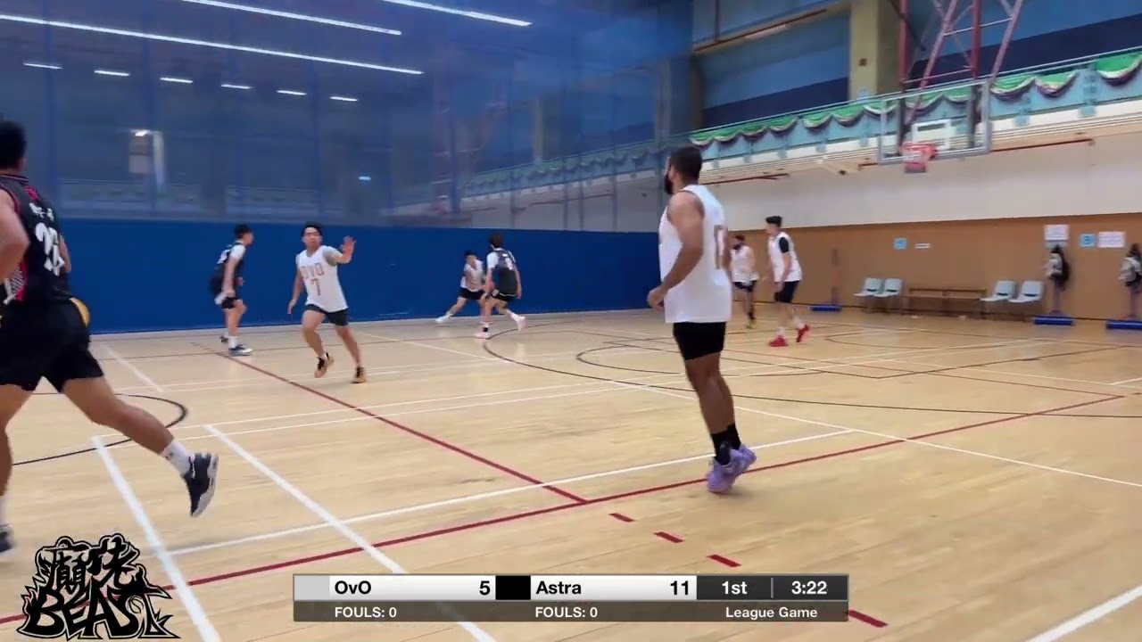 23/5 Beastdinlo Basketball League Regular Season 1 OvO（White）vs Astra（Black）