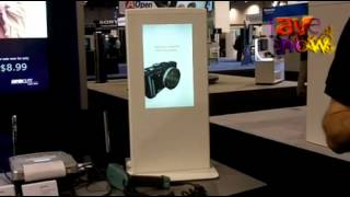 DSE 2012 BrightSign Shows Off Table Top Battery Powered Display With Integrated 