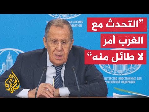 لافروف: واشنطن تستخدم أسلوب هتلر لتدمير روسيا
