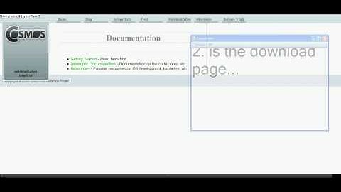 How to create an Os in VB (Real) With COSMOS