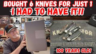 I Bought 6 Knives Just For THIS 100-Year-Old Museum Piece!  I Had To Have It!! Net Worth