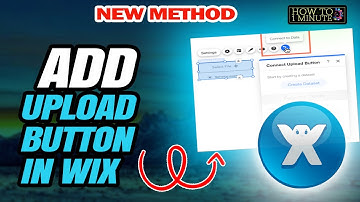 How to add upload button in wix 2025