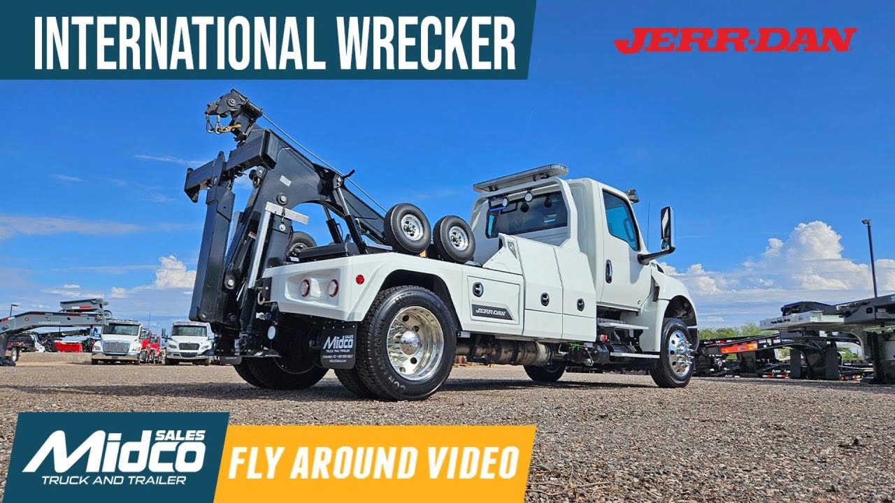 2025 International MV607 Jerr-Dan MPL-60 12-Ton Wrecker Walk-Around | Midco Sales Arizona