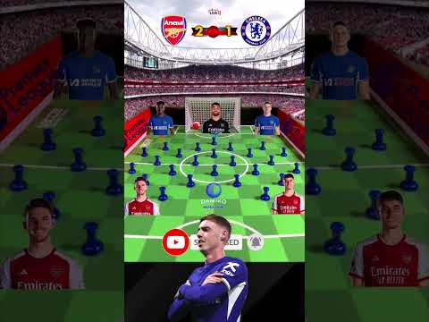 ARSENAL vs CHELSEA | PREMIER LEAGUE HIGHLIGHTS | MARBLE FOOTBALL |04/23/24| #espn #asmr