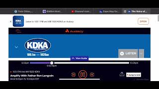 KDKA Required Weekly Test (August 28, 2022) (EAS #644)