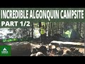 Algonquin Solo Backcountry Trip | Incredible Algonquin Campsite on Ragged Lake | 1/2 060120