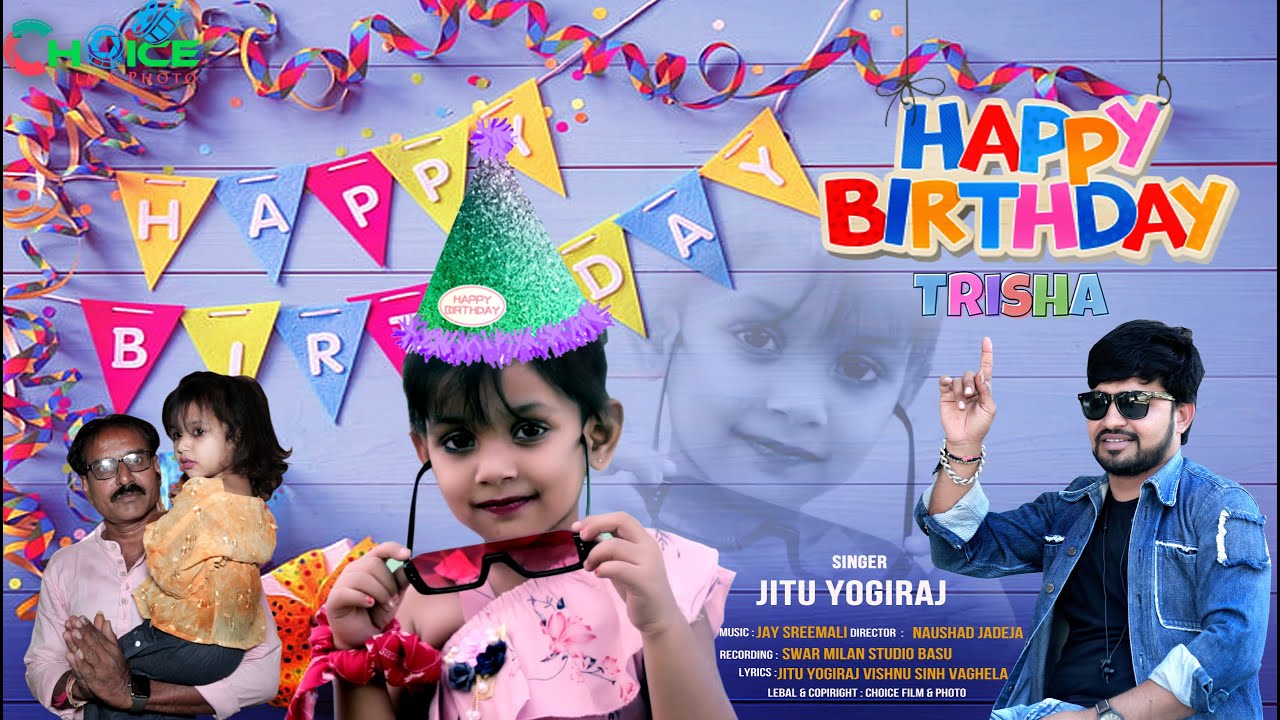 Happy birthday trisha new song jitu yogiraj letest HD Video 