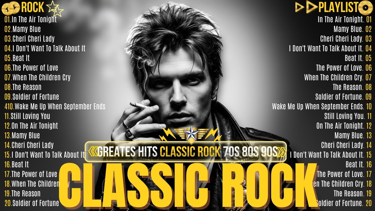 Best Slow Rock Classic Rock Ballad Playlist to Relax, Cry, and Feel ...