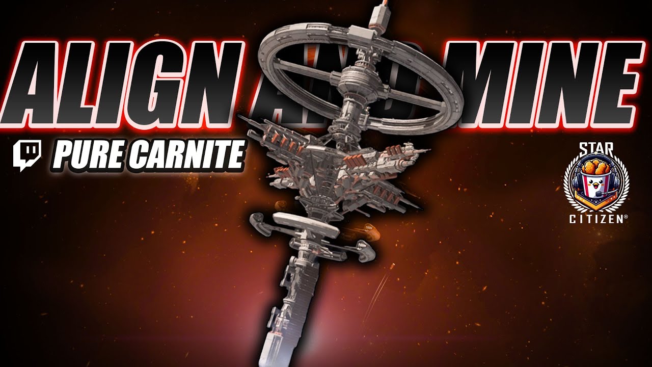 Pure Carnite Farm at Align and Mine Hathor - Star Citizen 4.5 - Gameplay