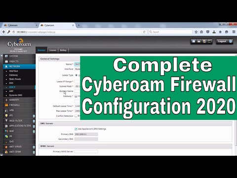 cyberoam firewall configuration step by step | configure cyberoam firewall first time | 2020 Updated
