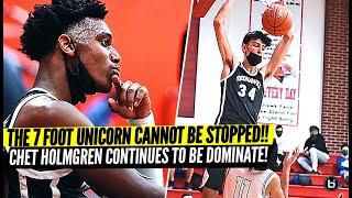 WHO CAN STOP CHET HOLMGREN!? The 7 Foot Unicorn Has Guard & Big Man Skills!