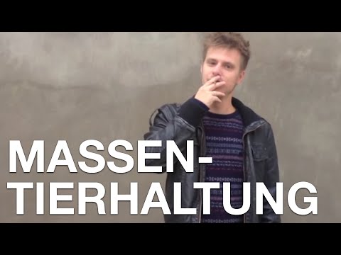 Auf eine Zigarette mit Moritz Neumeier - Massentierhaltung