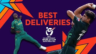 All the best deliveries from the ICC U19 Men's Cricket World Cup