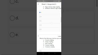 software Engineering Nptel week 5 assignment answers