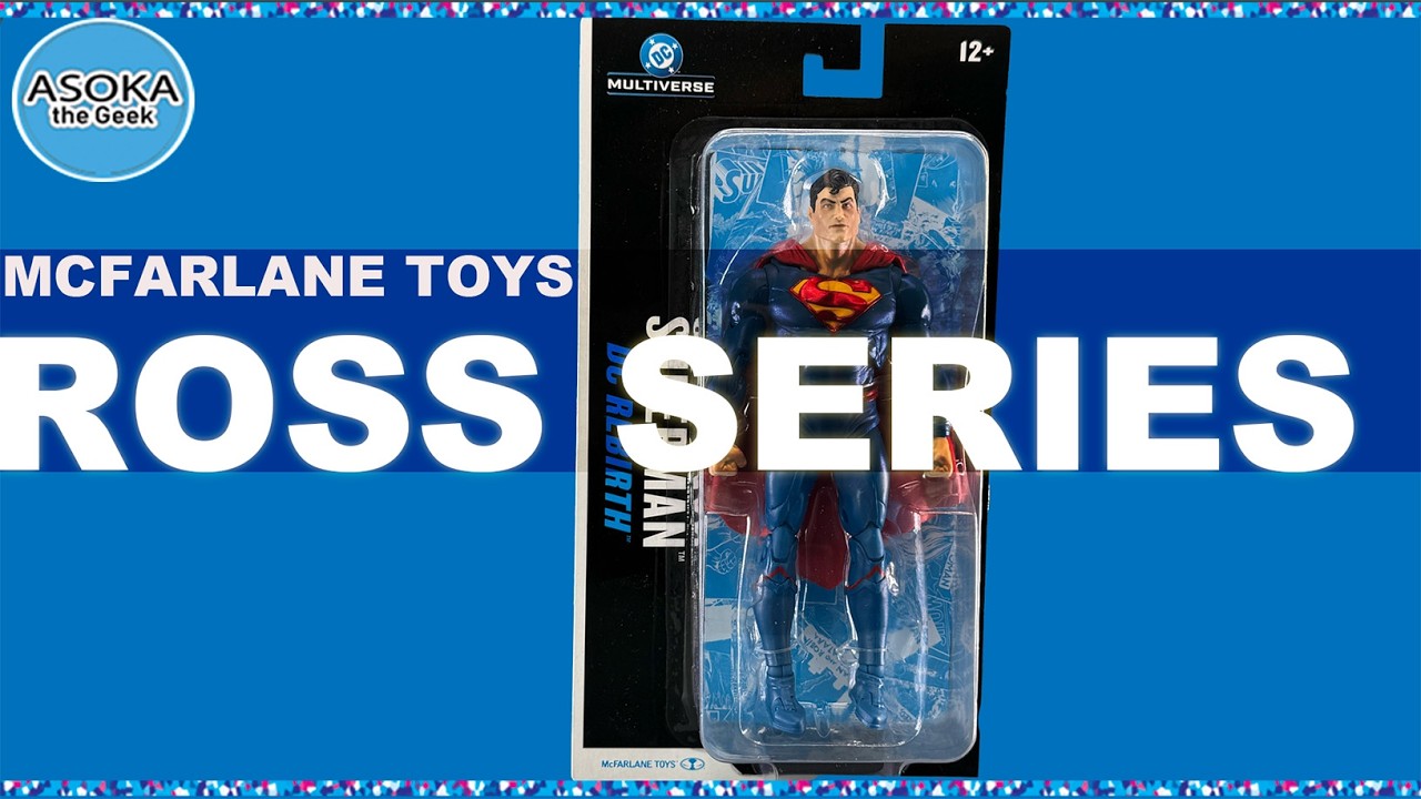 アースマン(^^) McFarlane Toys Ross Exclusive Rebirth Superman | Asoka The Geek