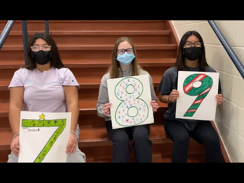 Drauden Point Middle School choir student holiday comedy