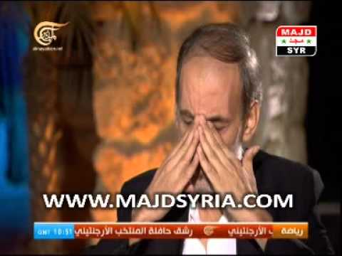 الفنان السوري العالمي غسان مسعود يبكي لسورية