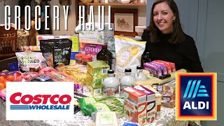 GROCERY HAUL | Stocking up at COSTCO, ALDI, AMISH Store