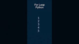 #python #for loop #loop #easy #beginners #PythonTips #software