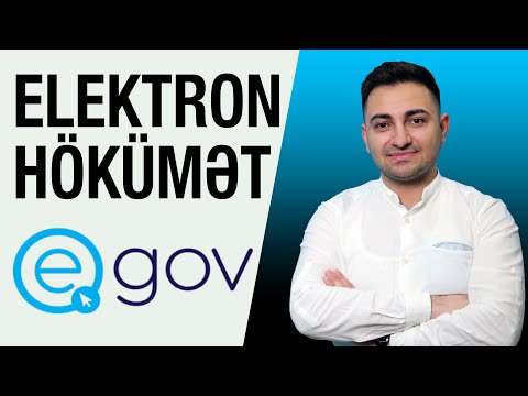 ELEKTRON HÖKUMƏT + 1 QƏBUL SUALI