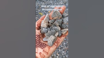 Size of aggregate use in construction #viral #shorts #knowledge #aggregates #construction #india